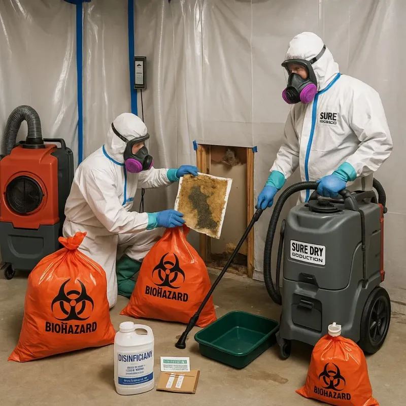 Contaminated Water Handling Protocols process in Tedder, FL